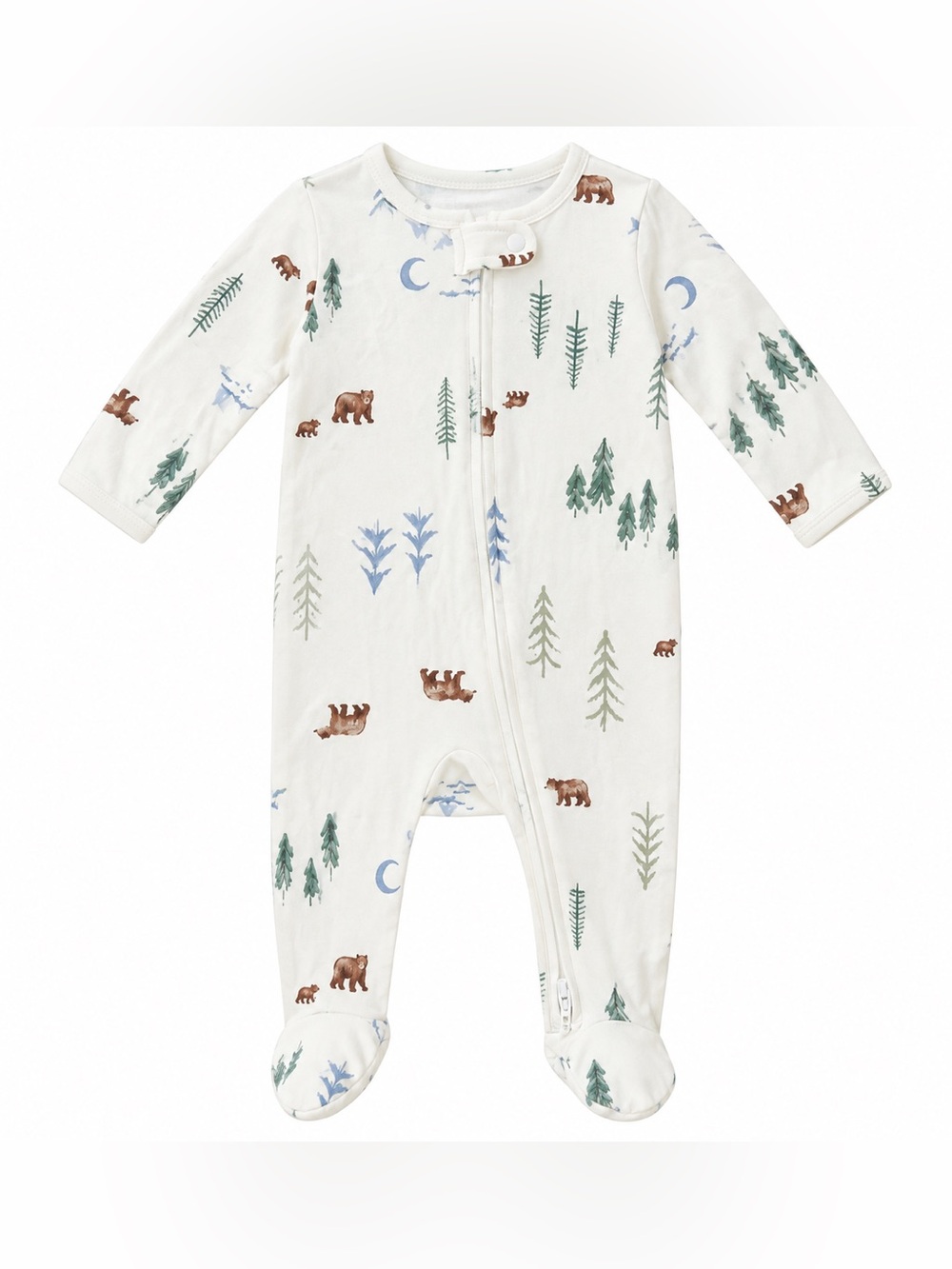 Carter’s Baby Woodland Bear Footed Zip Sleeper 6 Months